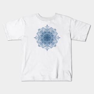 Floreal blue Kids T-Shirt